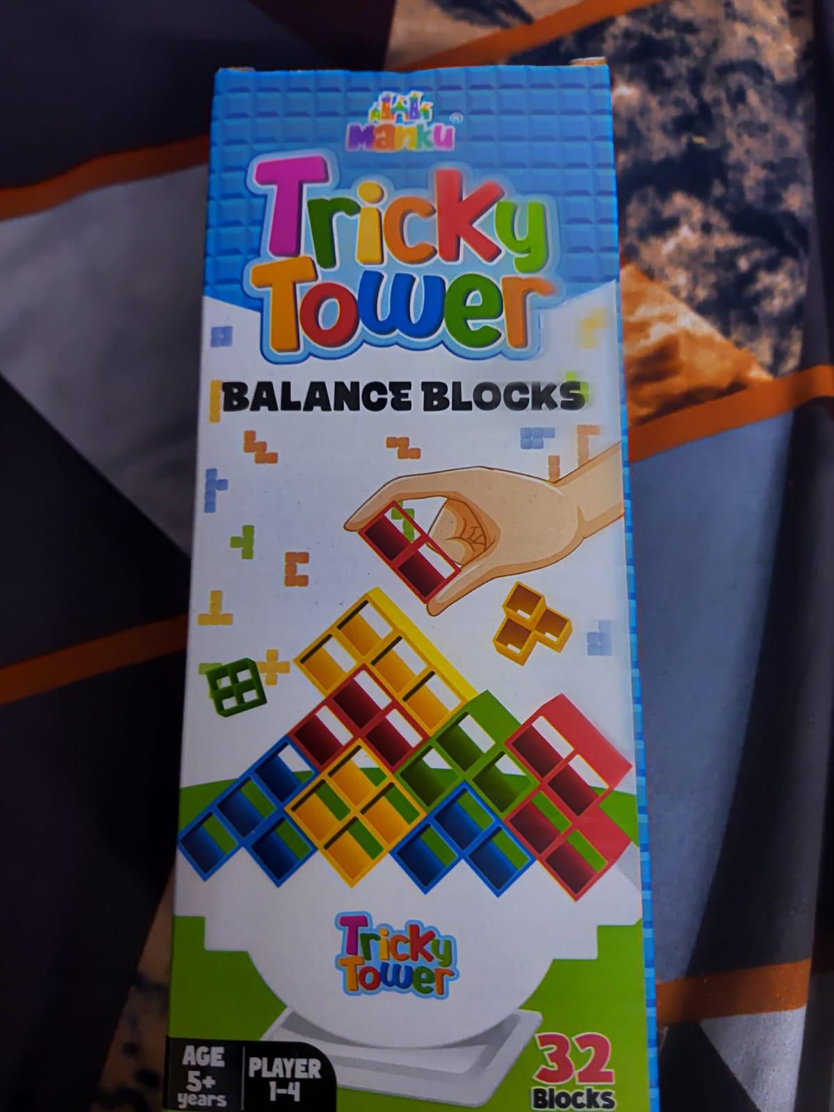 Tricky Tower Balance Blocks – Fun Educational Stacking Game for Kids